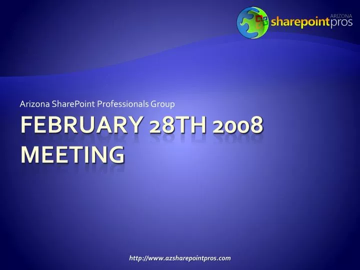 arizona sharepoint professionals group