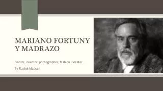 Mariano Fortuny y Madrazo