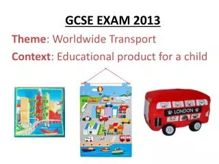 GCSE EXAM 2013