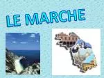 LE MARCHE - slide 1