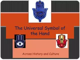 The Universal Symbol of the Hand