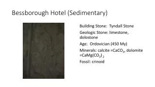 Bessborough Hotel (Sedimentary)