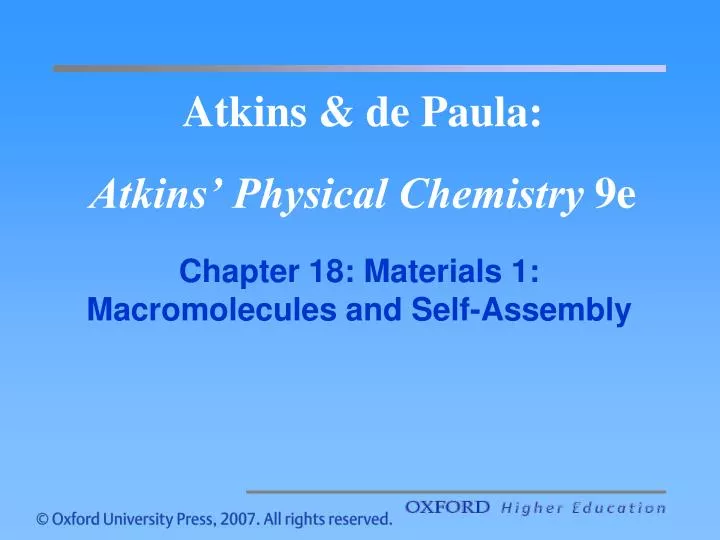 atkins de paula atkins physical chemistry 9e