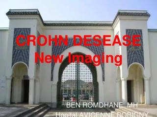 CROHN DESEASE New Imaging