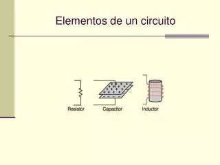 elementos de un circuito