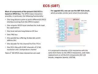 ECS (GBT)