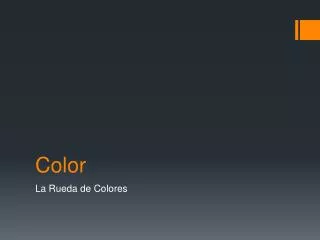 color