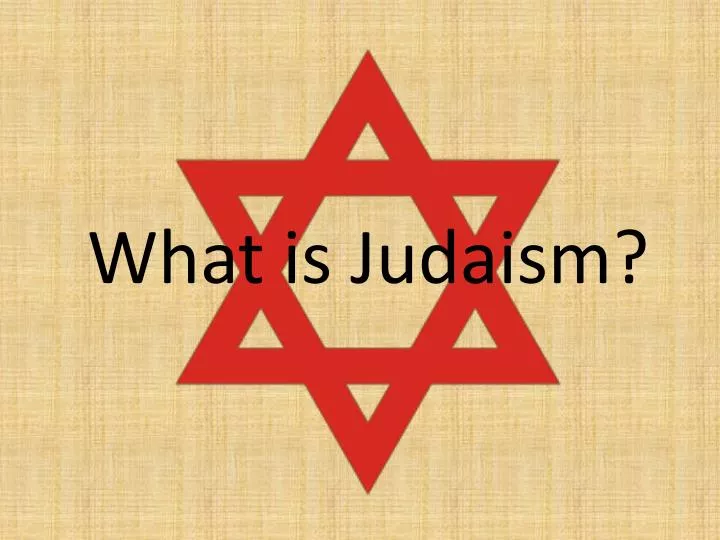 what is judaism