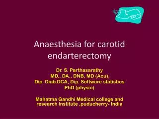 Anaesthesia for carotid endarterectomy