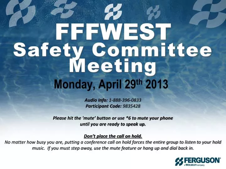 fffwest safety committee meeting