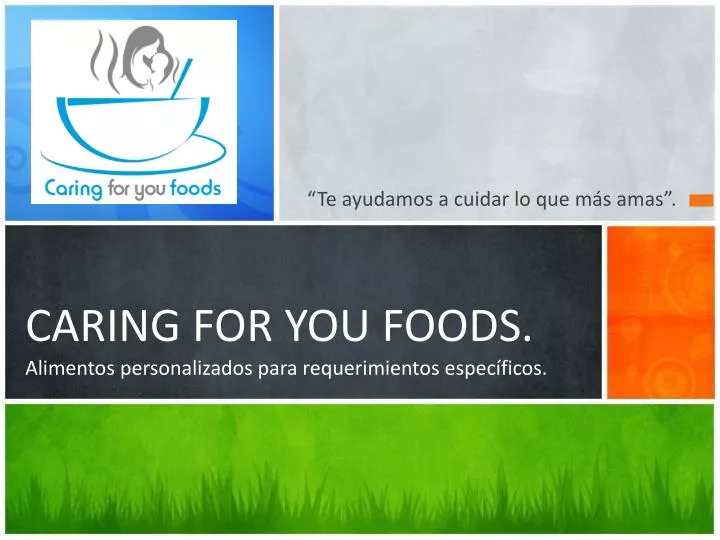 caring for you foods alimentos personalizados para requerimientos espec ficos