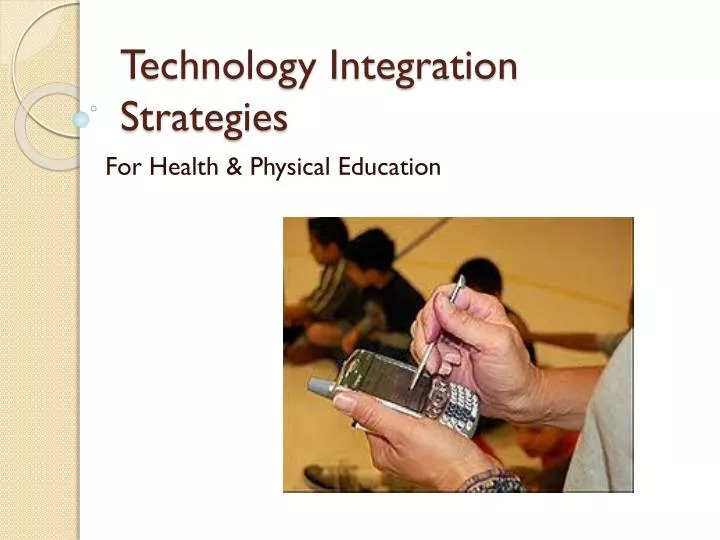 technology integration strategies