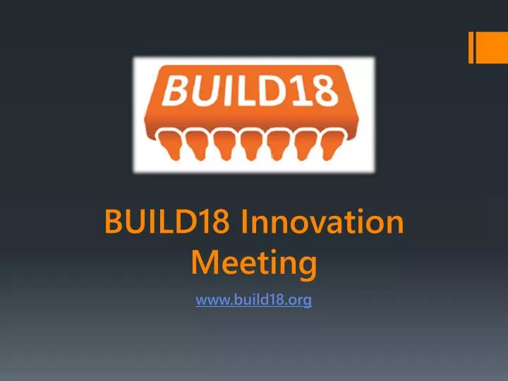 build18 innovation meeting