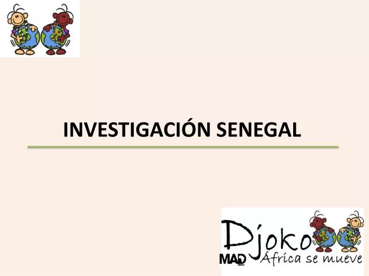 investigaci n senegal