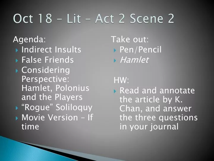 oct 18 lit act 2 scene 2