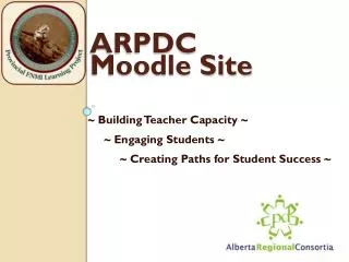 ARPDC Moodle Site