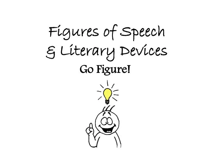 figures of speech literary devices