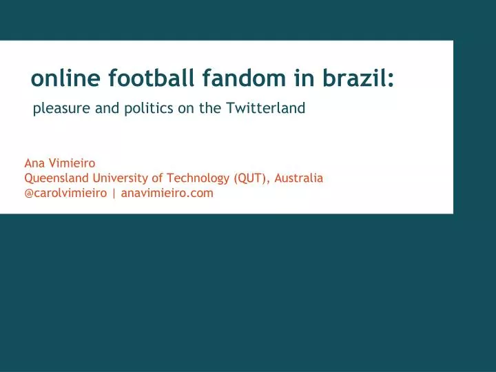online football fandom in brazil