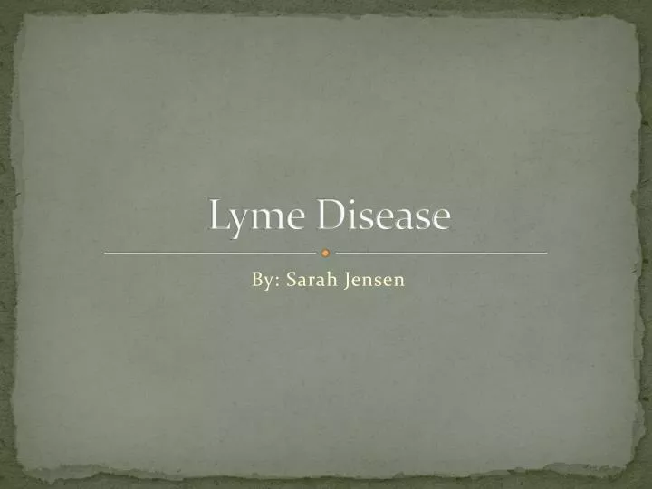 lyme disease