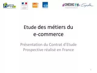 etude des m tiers du e commerce