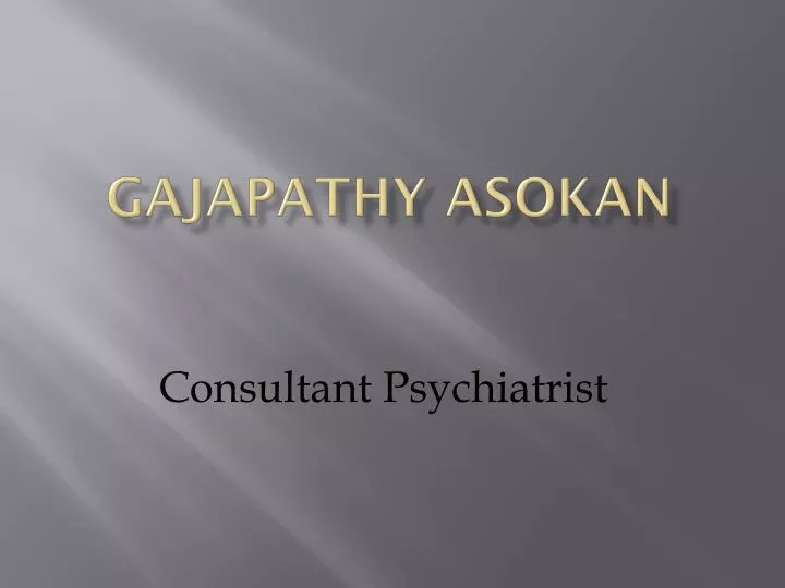 gajapathy asokan