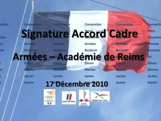 signature accord cadre