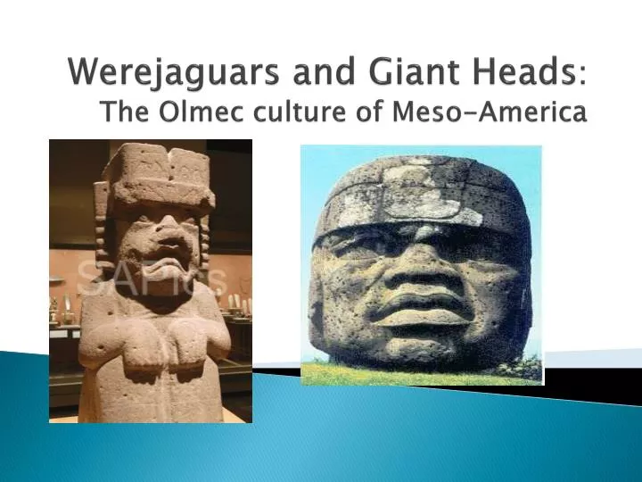 werejaguars and giant heads the olmec culture of meso americ a