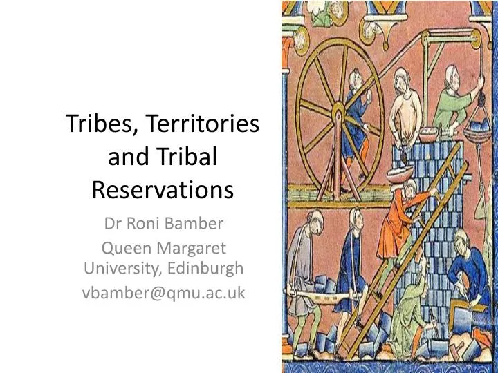tribes territories and tribal reservations