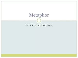 Metaphor