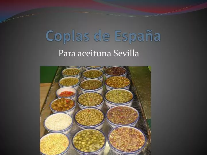 coplas de espa a