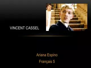 vincent cassel