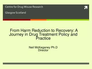 Centre for Drug Misuse Research Glasgow Scotland