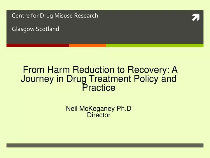 centre for drug misuse research glasgow scotland