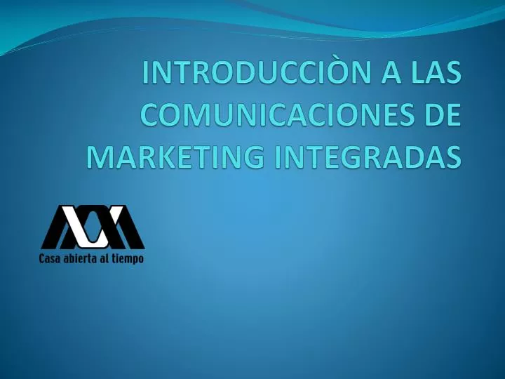 introducci n a las comunicaciones de marketing integradas
