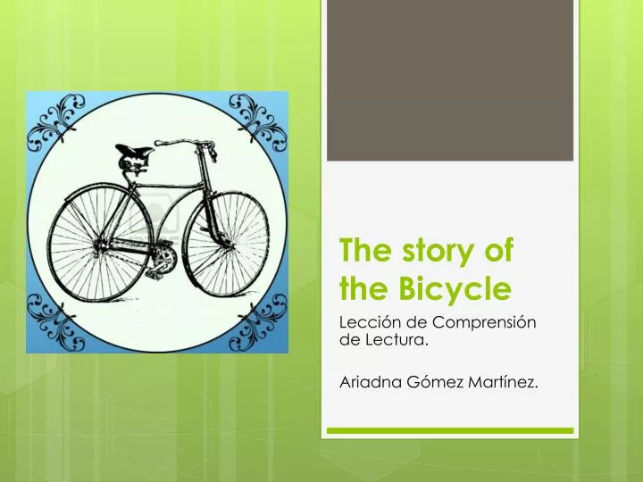 the story of the bicycle