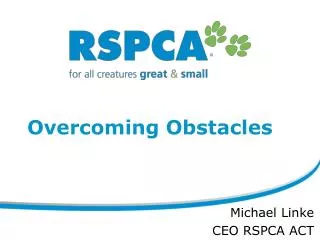 Overcoming Obstacles