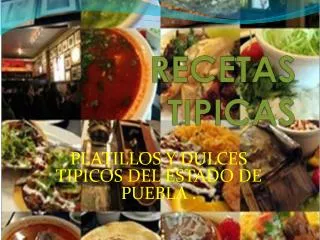 recetas tipicas