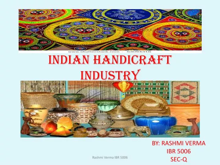 indian handicraft industry