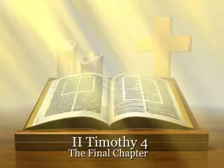 II Timothy 4