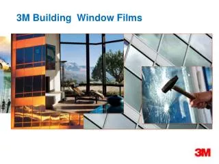 3M Building Window Films