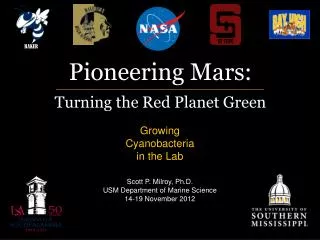 Pioneering Mars: Turning the Red Planet Green
