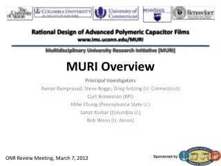 MURI Overview