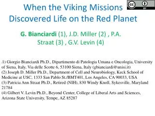 When the Viking Missions Discovered Life on the Red Planet