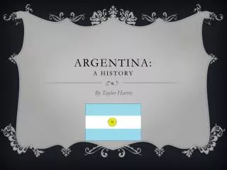 Argentina: A history