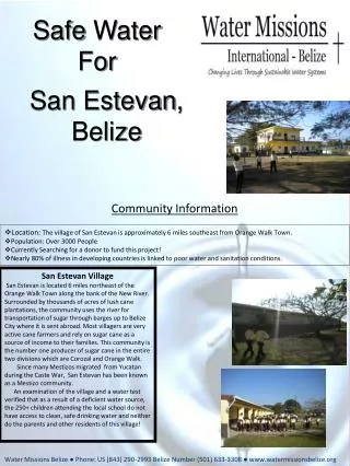 San Estevan , Belize