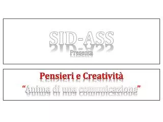 sid ass presenta