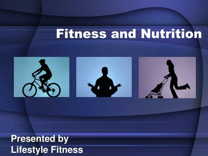 fitness and nutrition