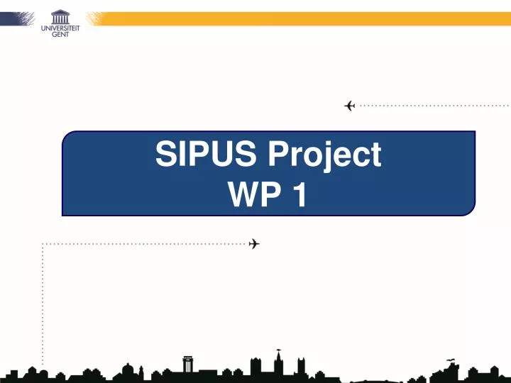 sipus project wp 1