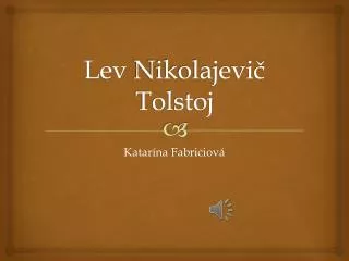 lev nikolajevi tolstoj