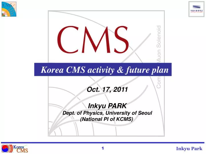 k orea cms activity future plan